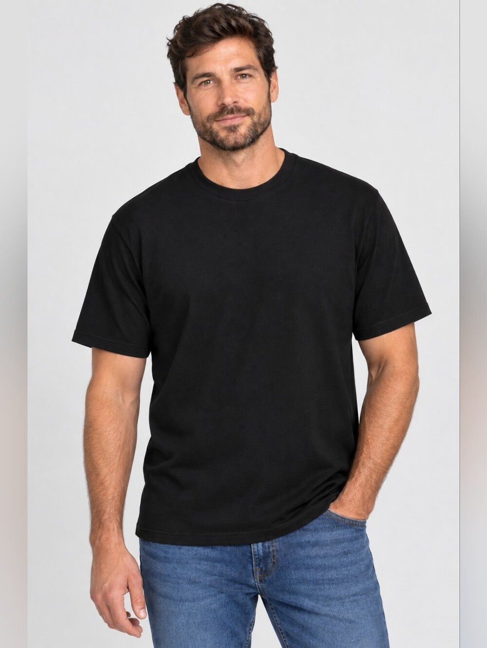 NEW GAP XL Men's Black 3 Pack Of Cotton Tees